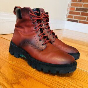 Coach Men's Citysole Leather Boot Size 9 D